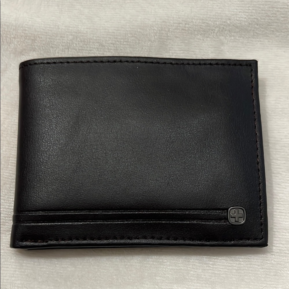 Swiss Gear Men's brown Leather Wallet
